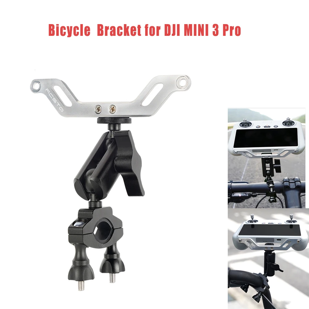 Bike Clip for DJI Mini 3 Pro Bicycle Bracket for Remote Controller Holder Phone Monitor Clamp DJI Mini 3 Drone Accessories