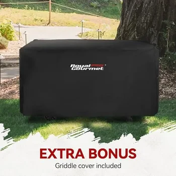 4-Burner Gas Griddle with Cover 1