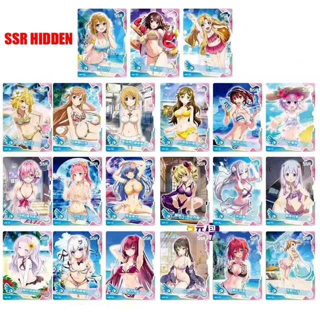 New Goddess Story Playing Cards Board Games Children Child Toy Christmas Anime Christma Game Table Gift Toys Hobby Collectibles 3