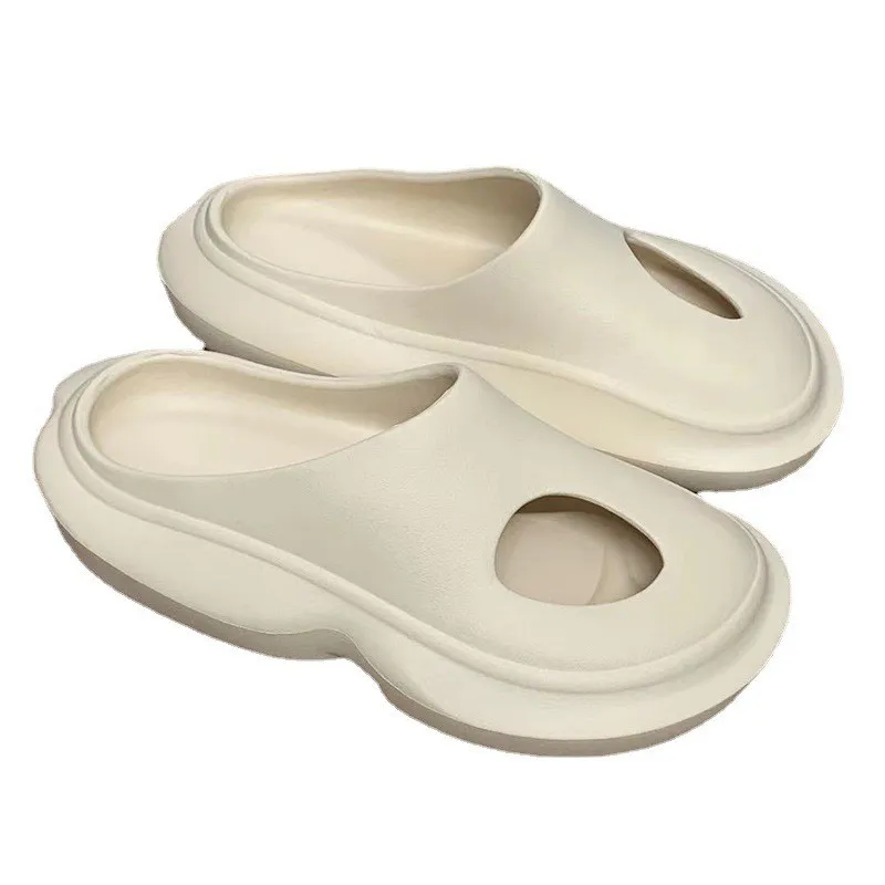 Dropshipping Trendy Men and Women Slippers Summer 2022 Fashion EVA Outdoor Thick Bottom Beach Slippers Slide for Women Shoes