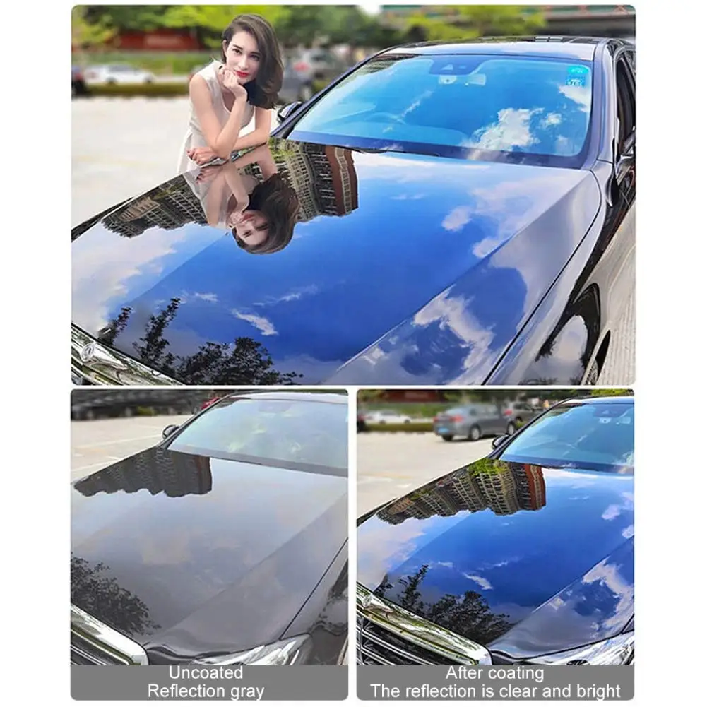 HGKJ 300ml Crystal Ceramic Car Coating Polishing Auto Oleophobic Hydrophobic Coating Water Repellent Crystal Plating Spray car coating spray car coating agent