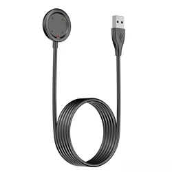 Universal USB Charging Cable Dock for Smartwatch Charging Stand (Black)