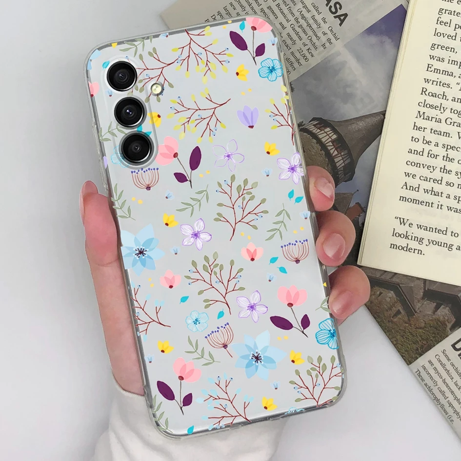 Love Heart Butterfly Soft Silicone TPU Transparent Camera Protection Phone Case