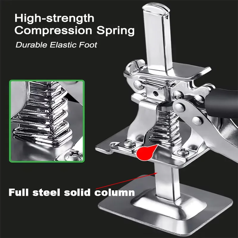 Lifting Tool Labor-Saving Arm Jack Door Panel Drywall Lifting Cabinet Board Lifter Tile Height Adjuster Elevator ToolsHeight re