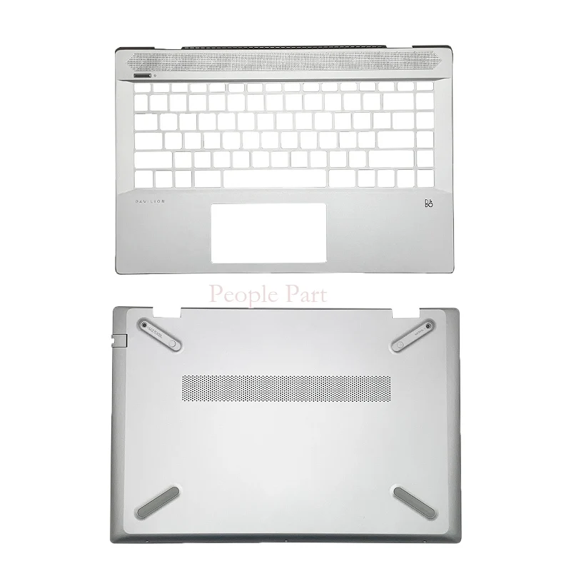 

Original New Laptop For HP Pavilion 14-CE TPN-Q207 Notebook Palmrest Bottom Base Case Upper Housing Top Cover Siery