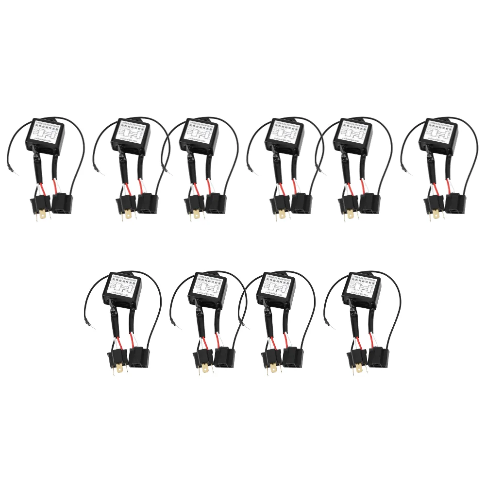 2 Pezzi Adattatore Per Cablaggio Interruttore Negativo Polare Per H4 - Convertitore Di Polarità LED, Decoder Per Fari Auto, Antirumore, Impermeabile