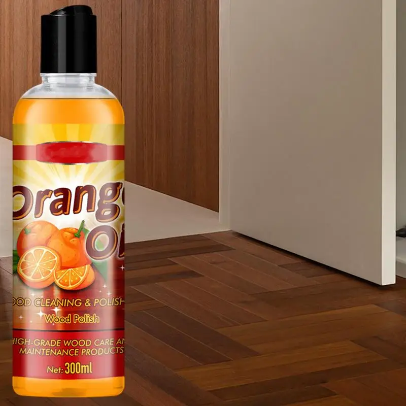 Wood Floor Oil Wood Polish Orange Oil 300ml Hardwood Floor Polish Care Anti-cracking Brighten Refill For Home Floors