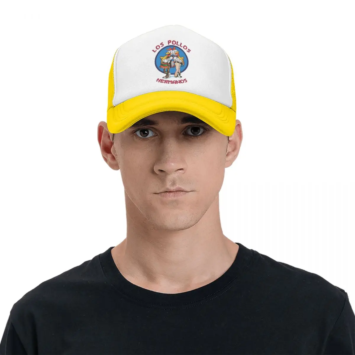 Funny Los Pollos Hermanos Trucker Hats Sports Men Women's Adjustable Breaking Bad Chicken Brothers Baseball Cap Snapback Caps baseball cap