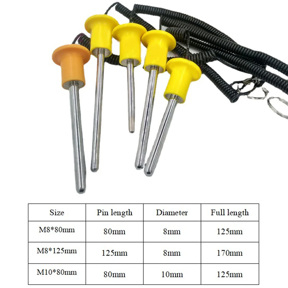 1x Magnetic Fitness Equipment Bolt Weight Stack Pin Gym Strength Training Bolts Quick Move Home Barbell Weigth Plate Loading Pin