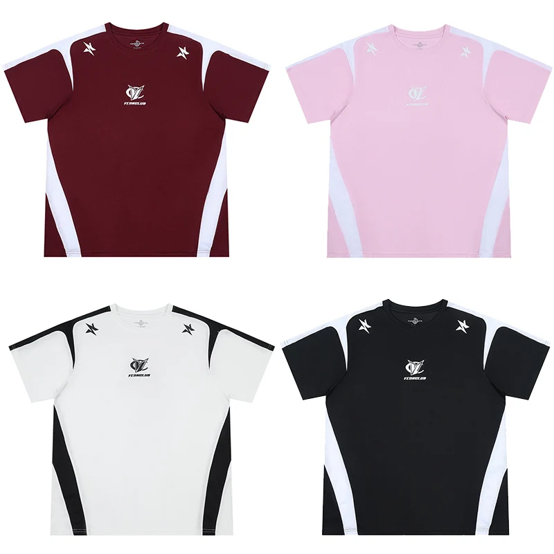 Veidoorn Mens Oversize Sport T-Shirt Breathable Polyester Quick Dry Athletic Jersey for Basketball Running Training Tops