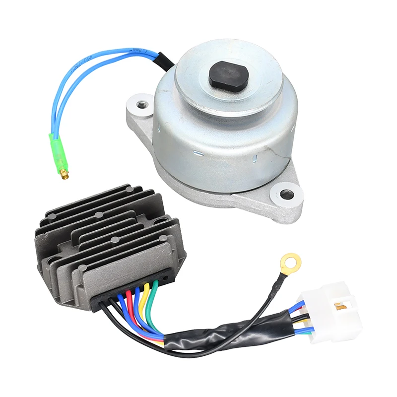 12V 6 Wire Voltage Regulator 15531-64601 Compatible With Kubota Tractor B1550 B1700 B2100 B2320 B2400 B2650 B3030 B3200 B3350