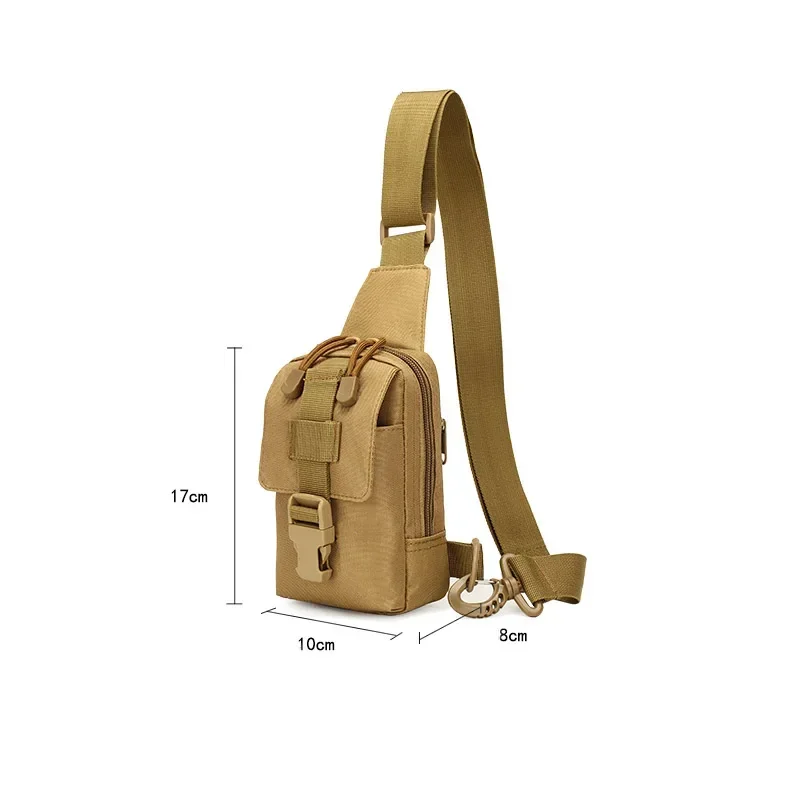 Tactical Chest Bag Trekking Pack Sports Bag Shoulder Crossbody Pack for Hiking Cycling Camping crossbody bag