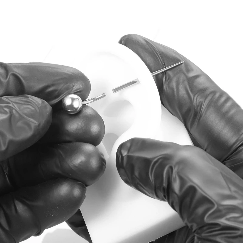 Steel Cone Insertion Pin Rod For Ear/nose/navel/nipples/lip/brow Stretcher Body Piercing Stretch