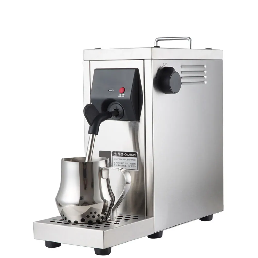 Welhome 220v Professional Milk Steamer Commercial Milk Foaming Machine Milk Steamer With Temperature Setting Milker 4