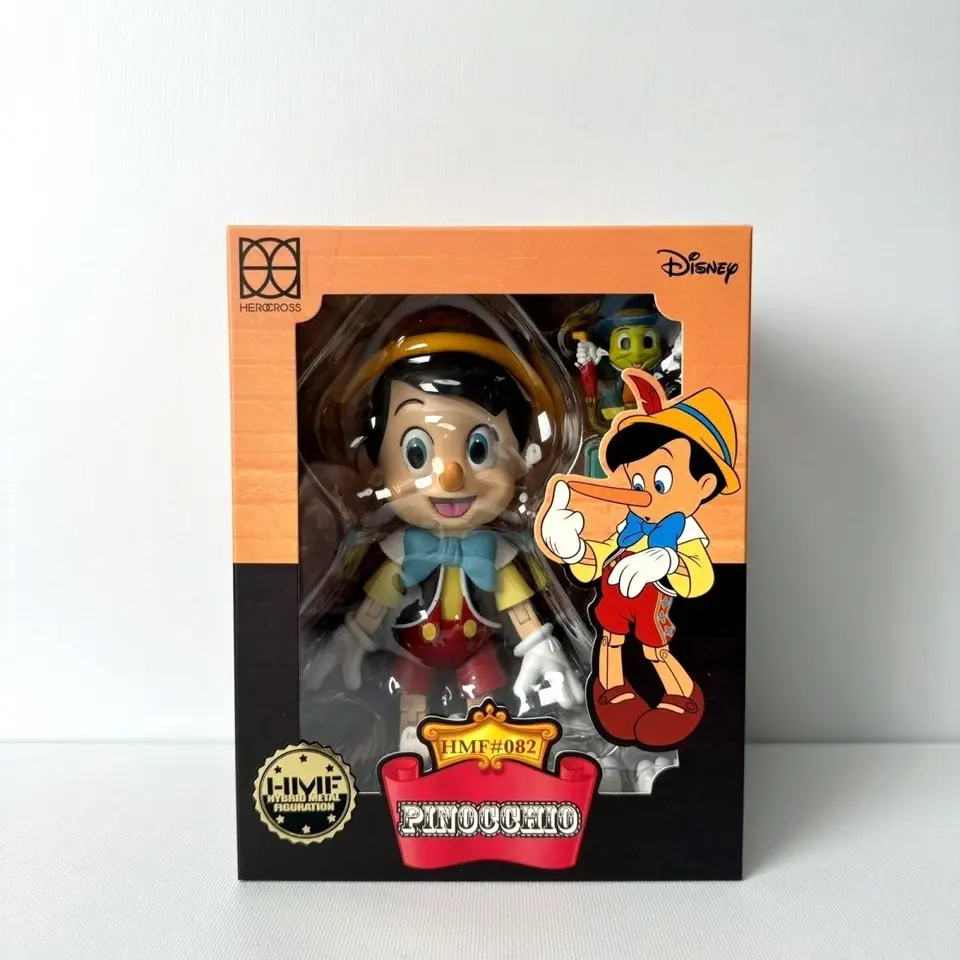 Genuine HEROCROSS The Adventures of Pinocchio Cricket Alloy Super