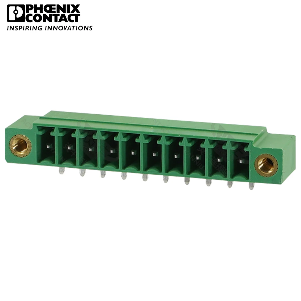 

1Pcs 3.5mm Original Genuine Phoenix Contact Connector PCB Pluggable PLUG-IN Terminal Block 10 Pin MC 1.5 GF 3.5 1843871 8A 160V