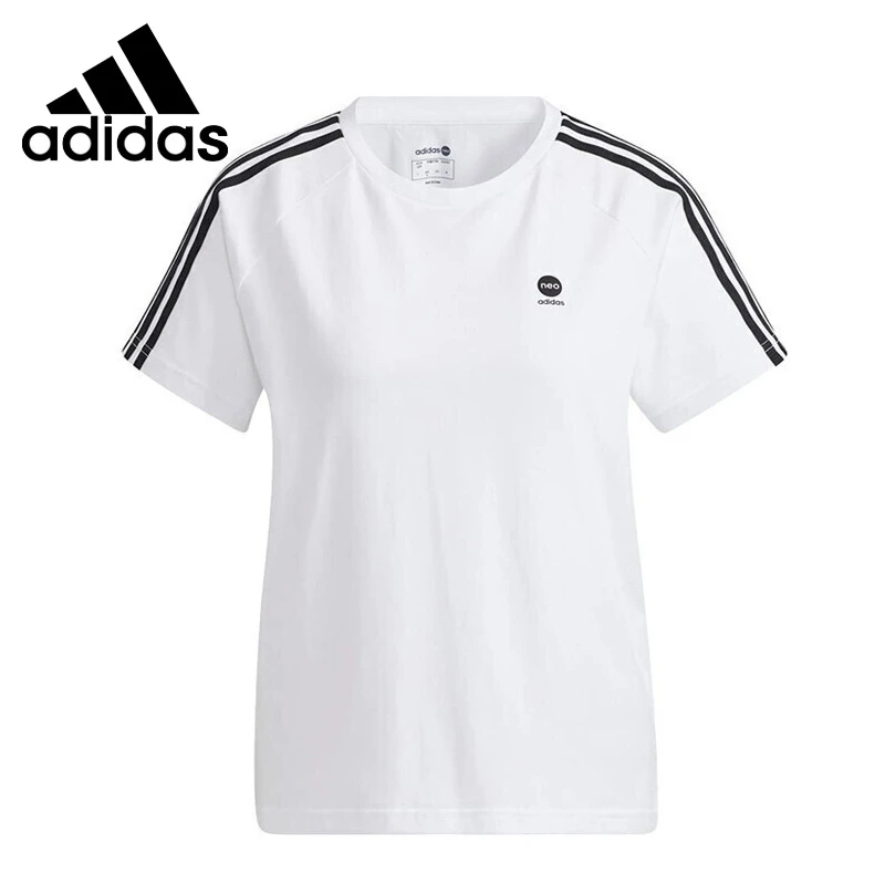 Adidas NEO W ESNTL 3S Camiseta de manga corta para mujer, ropa deportiva, novedad Original| - AliExpress