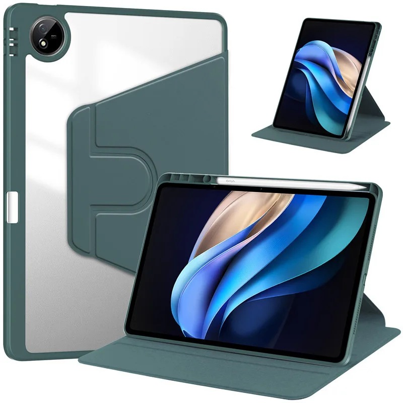 Acrylic Rotating Cover with Pencil Holder