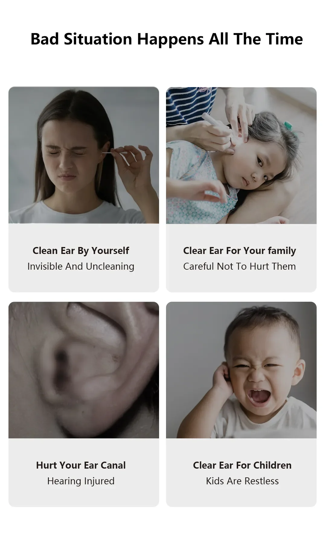 Nettoyeur d'oreille avec caméra,otoscope endoscope - 1080p image 2 Nettoyeur d'oreille avec caméra,otoscope endoscope - 1080p - S9e0b74c3aafc4d519bd34ca7e4bf08e38