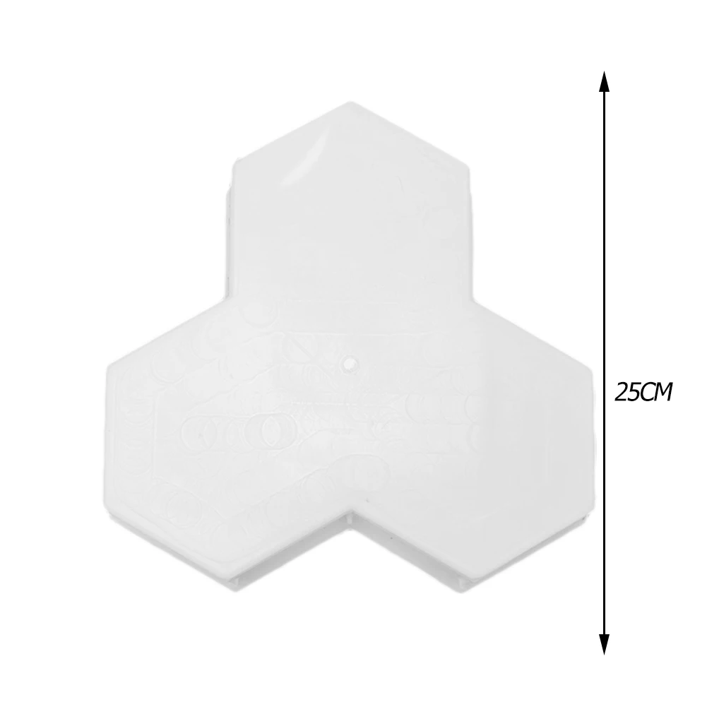 DIY Plastic Garden Yard Paving Mold Maple Leaf Walkway Mold Paving Brick Mould Cement Brick Stone Road Concrete Molds