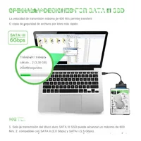 SATA to USB 3.0 Connector Cable Up to 6 Gbps for 2.5 inch External HDD SSD Hard Drive SATA 3 22 Pin Adapter USB to Sata III Cord - Image 3