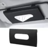Car Tissue Box Car Sun Visor Tissue Box Interior Holder Auto Interior Storage Universal Car Accessories 1