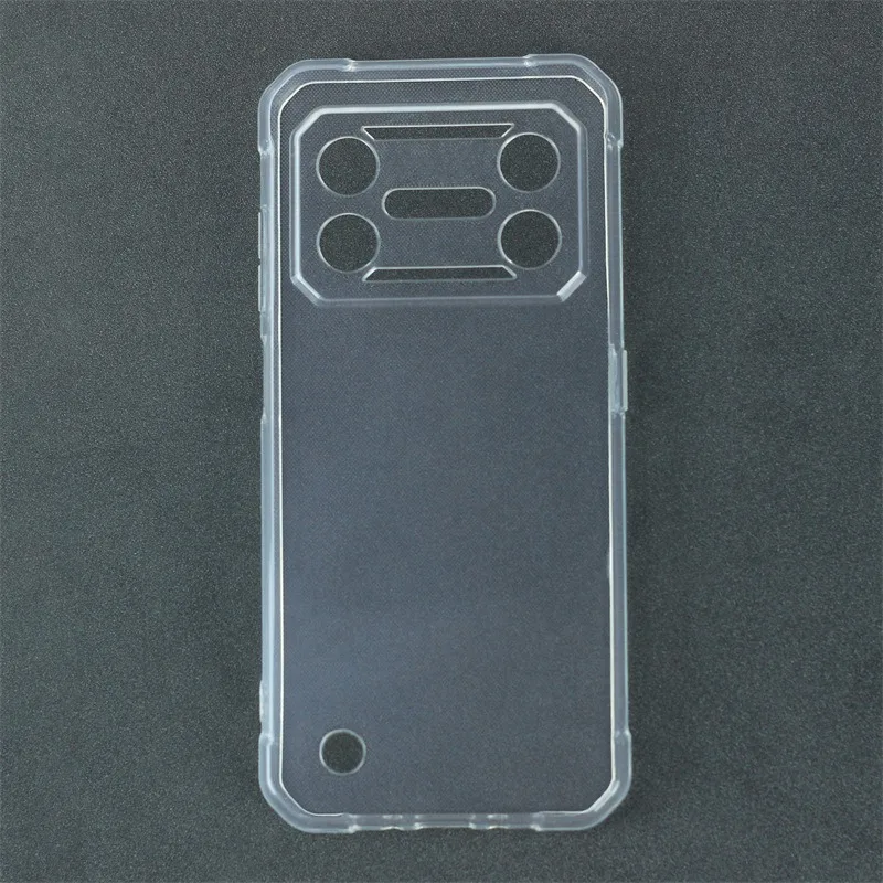 Ultra-Thin Black Transparent TPU Silicone Protective Case