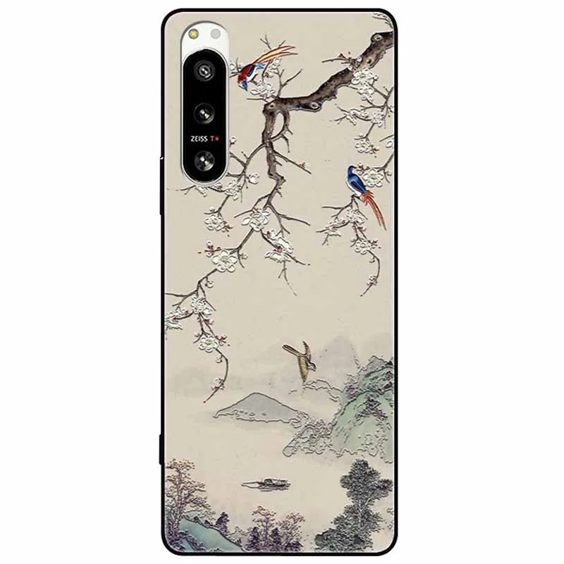 Cute 3D Embossed Relief Soft Silicone Back Cover with Cartoon Design