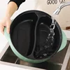 6L Yuanyang Electric Hot Pot Home Multi-function All-In-One Electric Cooking Pot Electric Cook Pot Non-Stick Grill Pan 2000W 5