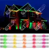 E-top DC12V 250ft LED Eaves Lighting Point Lights Home RGBW House Source Track Smart Outdoor Permanent Gemstone Christmas Lights 1