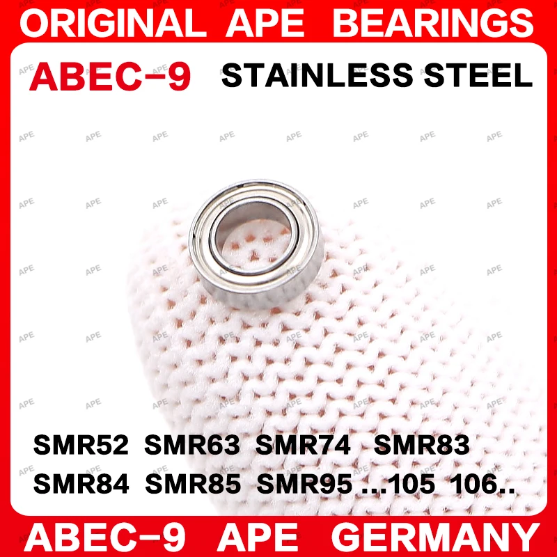 Premium Stainless Steel ABEC-9 Ball Bearings (5/10 pcs)