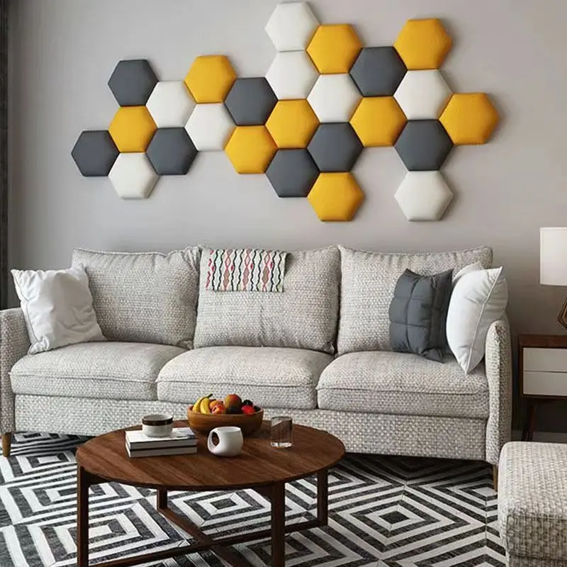 Hexagon Headboard Nordic Style Modern 90 135 150 Bed Head Board