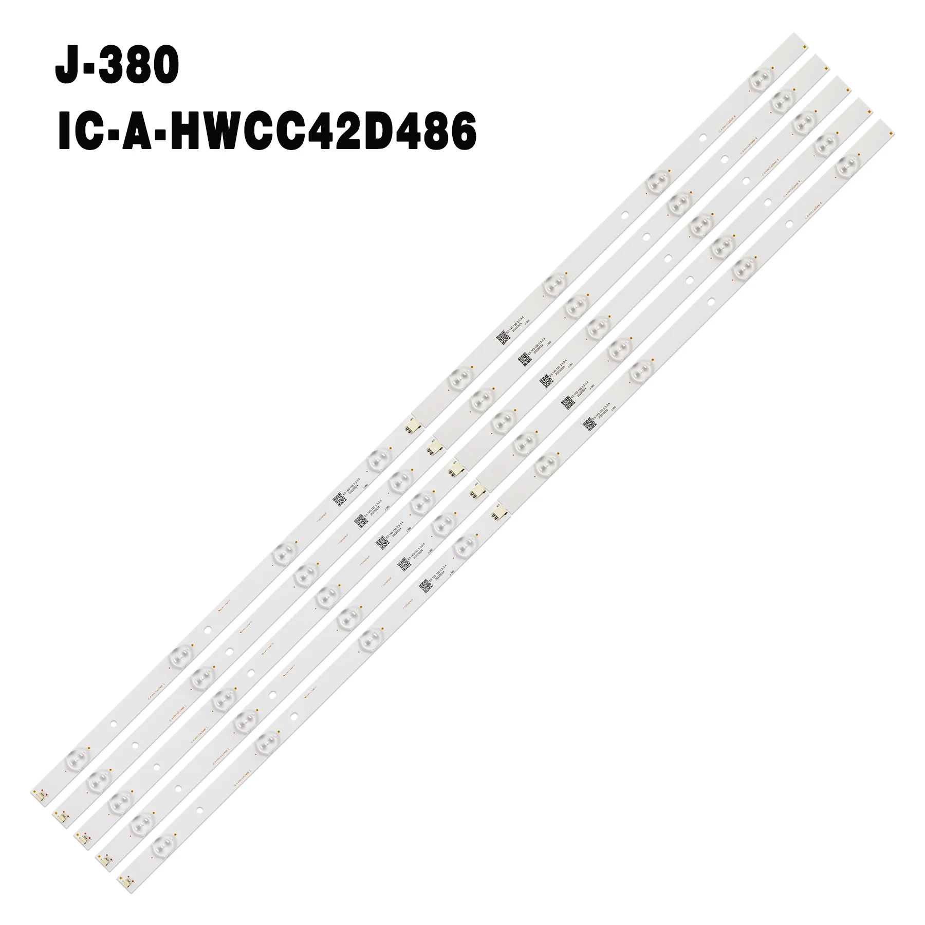 Tira Conduzida Luz de Fundo para Pana Sonic Tc43ds630c Tc-43sv700b Th-43c410k Tx-43esw504 Tc-43es630b Tc-43fs630b Ic-a-hwcc42d486