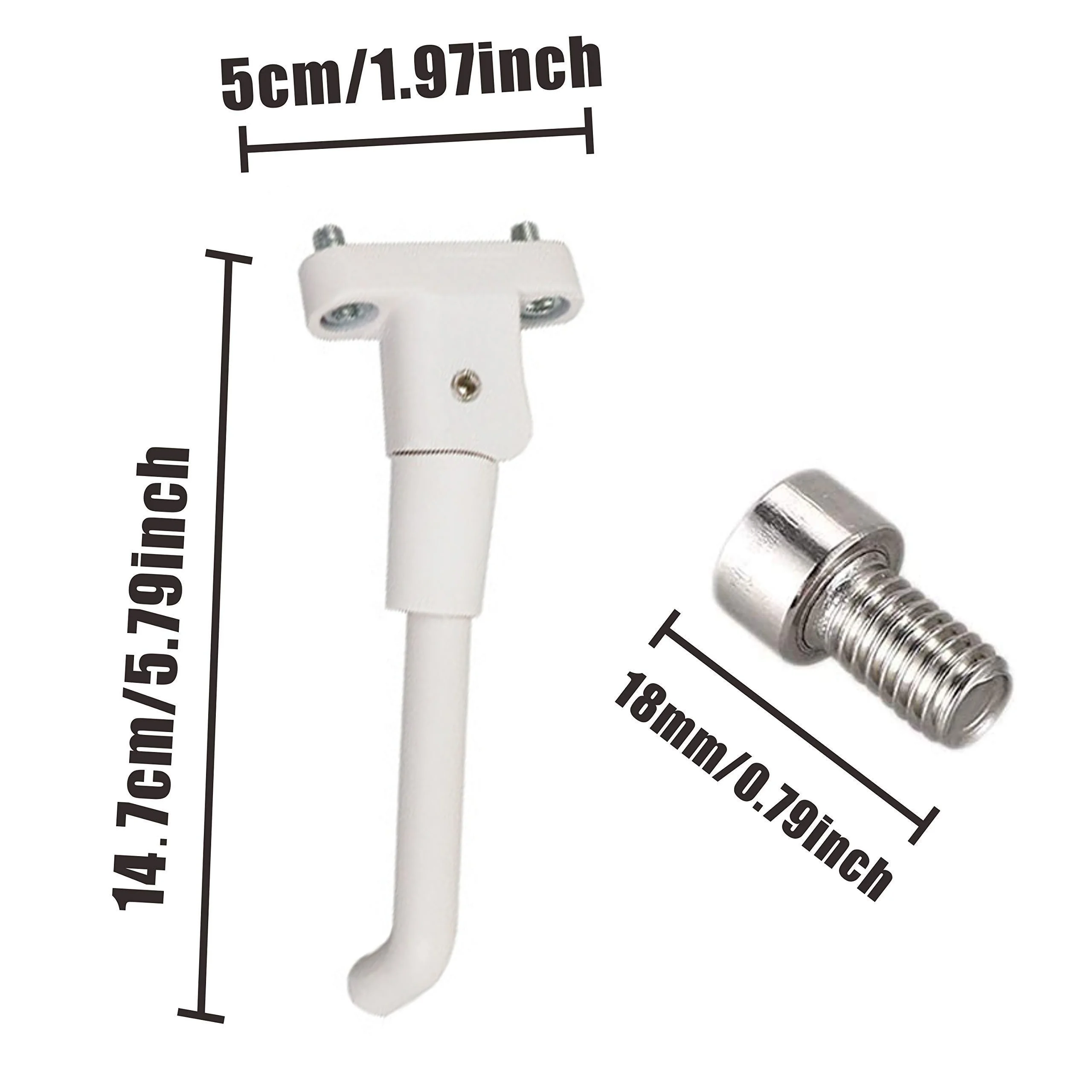 1 set of parking bracket for Xiaomi M365 1s Pro 2 Pro electric scooter bracket foot support modification accessories electric scooter accessories