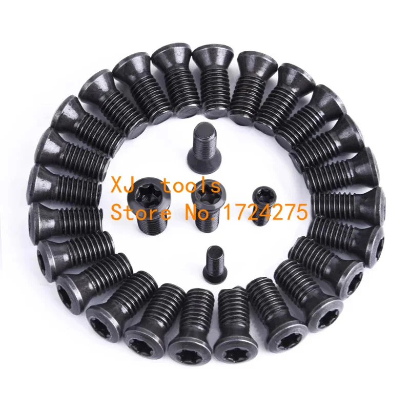 Torx Screw Hot CNC lathe Tool Spare Torx screws M2*6 M2.5*6 M2.5*8 M3*8 M3*10 M3*12 M3.5*8 M3.5*10 M3.5*12 M4*10 M4*12 M4*16 M5*10/12