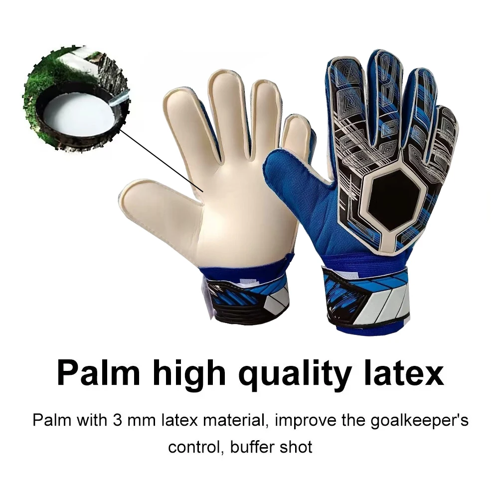 Child/Adult Non-Slip Latex Football Gloves Sports Goalkeeper Gloves Goalkeeper Goalkeeper Football Gloves