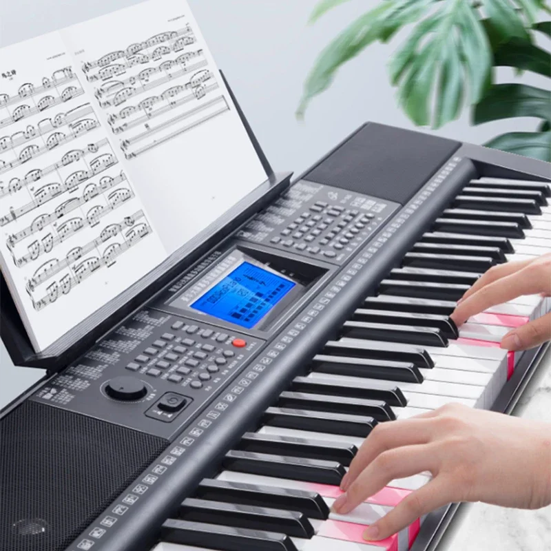 

61 Key Electronic Organ Midi Keyboard Music Kids Piano Adult Learning tastiera musicale 61 tasti Consumer Electronics WK50EP