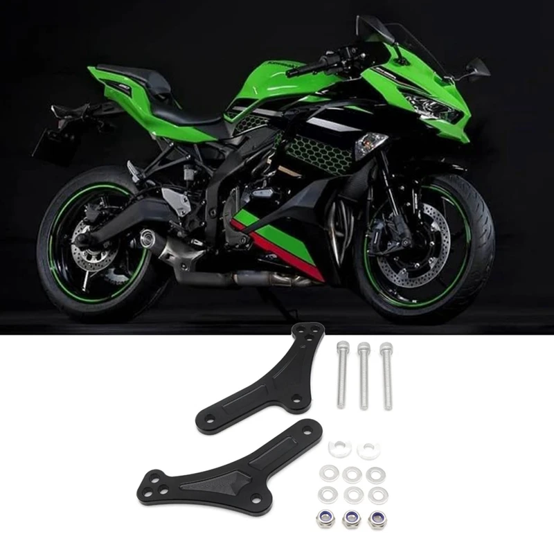 

Для KAWASAKI ZX25R ZX4R 2023 + звенья для опускания мотоцикла, звено рамы, Поддержка заднего рычага, Подвеска 25 мм