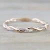 Ins Tide Adjustable Stainless Steel Rings For Women Simple Temperament Engagement Wedding Rings Fashion Jewelry 2