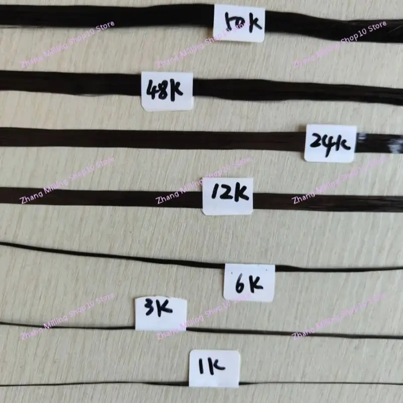 Description Picture 2 of itemLenght 30m 1K 3K 6K 12K 24K 48K 50K Carbon Fiber Fibre Tow Filament Yarn Thread Tape