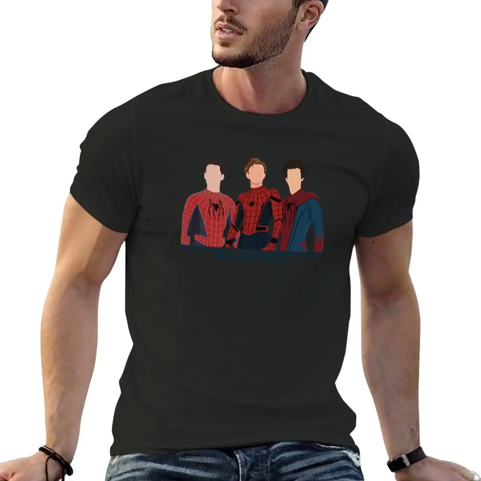 Spidey Trio (Citazione) T-Shirt Sublime Heavyweights Top T-Shirt Uomo