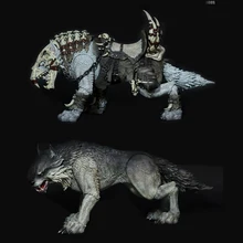  37cm 1/12 soldier giant wolf mount movable wolf for 7 