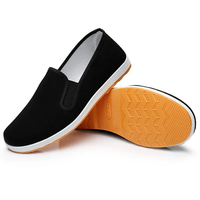 

Kung Fu Cotton Cloth Shoes Men's Traditional Chinese Tai-chi Martial Art Training Sneakers Breathable Wearable Sport Footwear