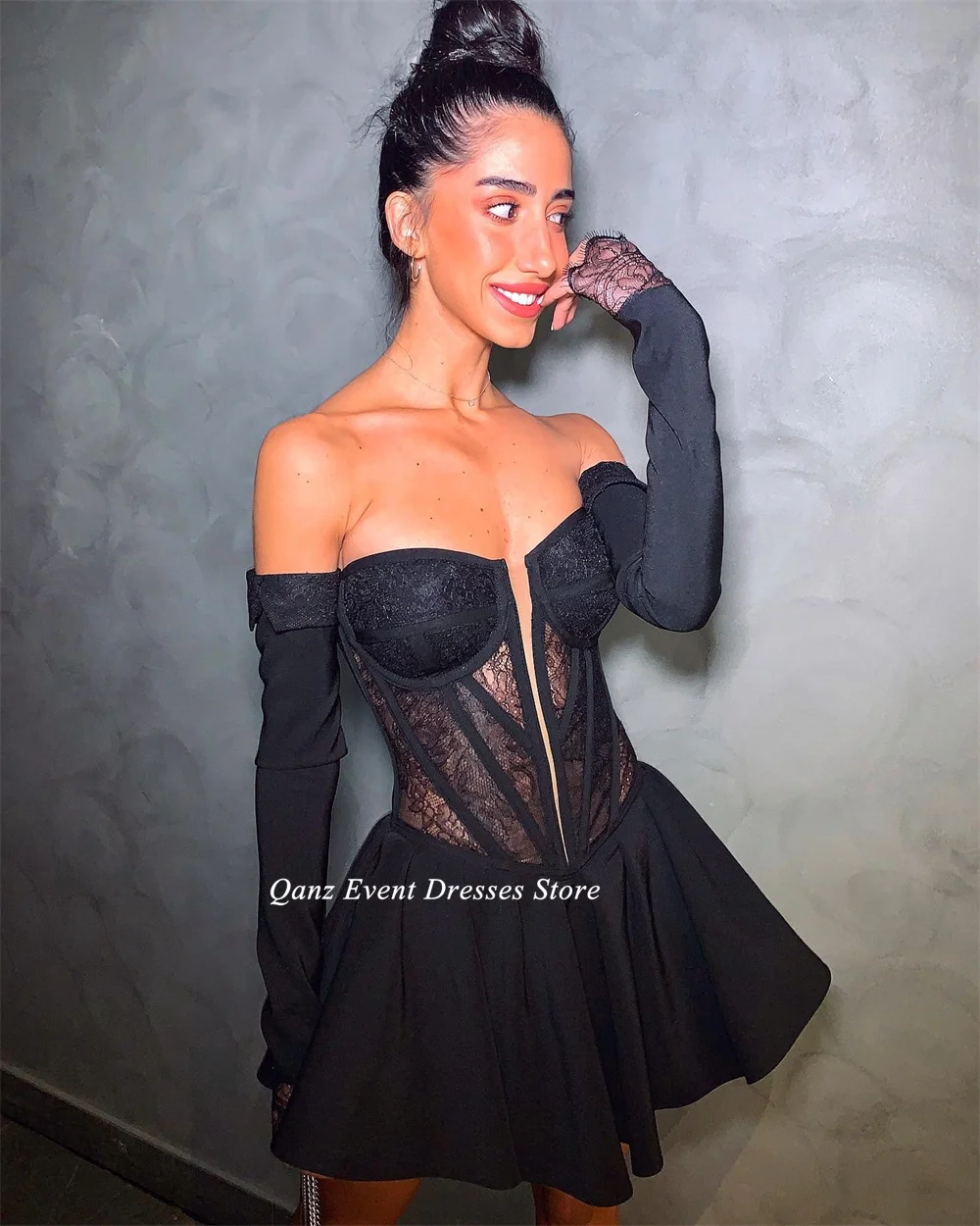 Рисунок 2 - Элегантное короткое вечернее платье