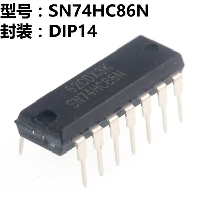 

10PCS SN74HC86N DIP14 SN74HC86 DIP 74HC86N DIP-14 74HC86 new and original IC