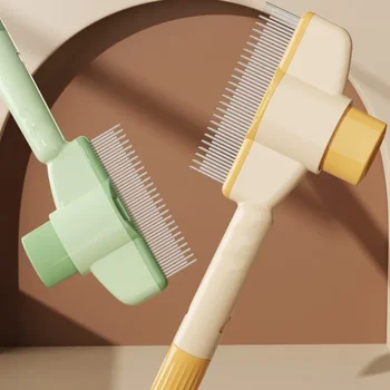 Self-Cleaning Pet Grooming Brush 2