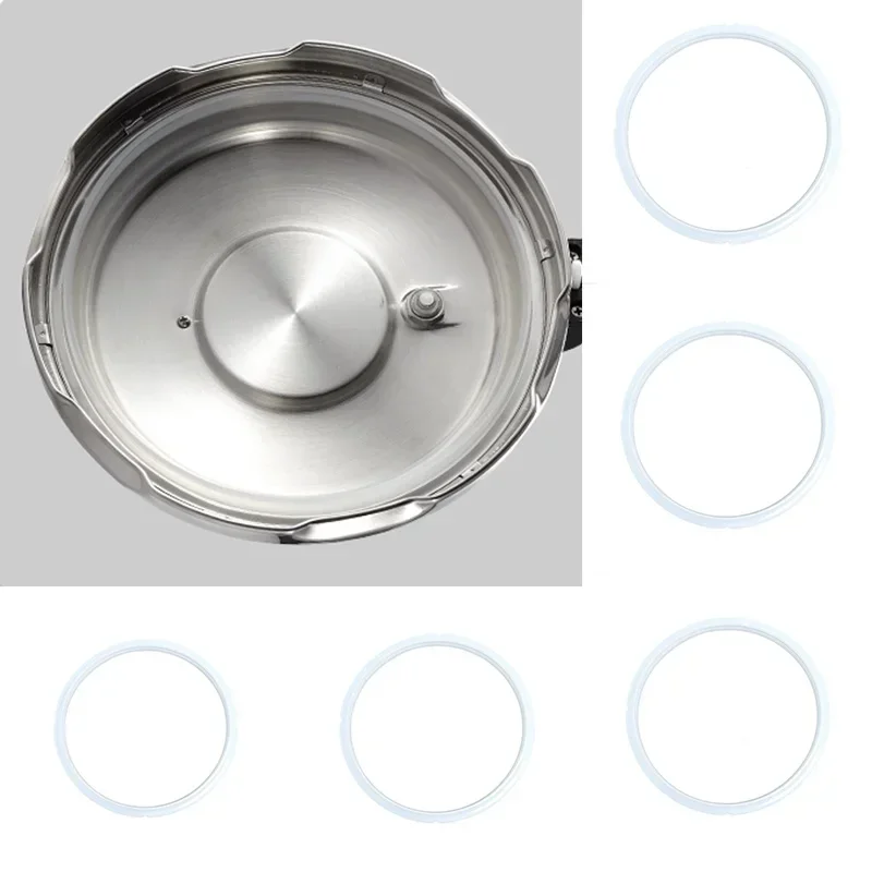 Silicone Rubber Gasket Electric Pressure Cooker Replacement Cooker Lid Sealing Ring 2-8L Gaskets Accessories 1Pcs silicone covers
