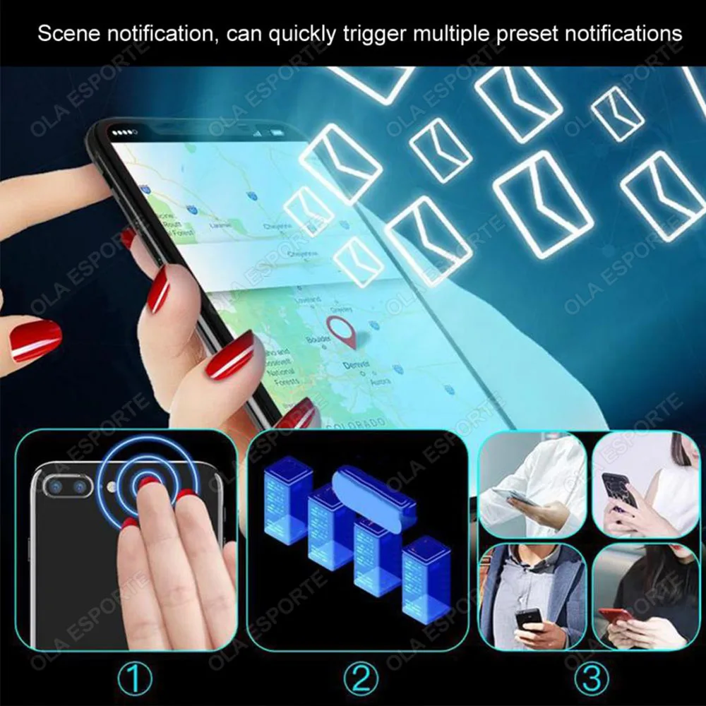 2026 High Tech Micro Intelligent Nfc Nail Ic Chip Healthcare Device Smart Nail Nfc Chip Smart Wearable Gadget No Charge Required, Alina Gadgets