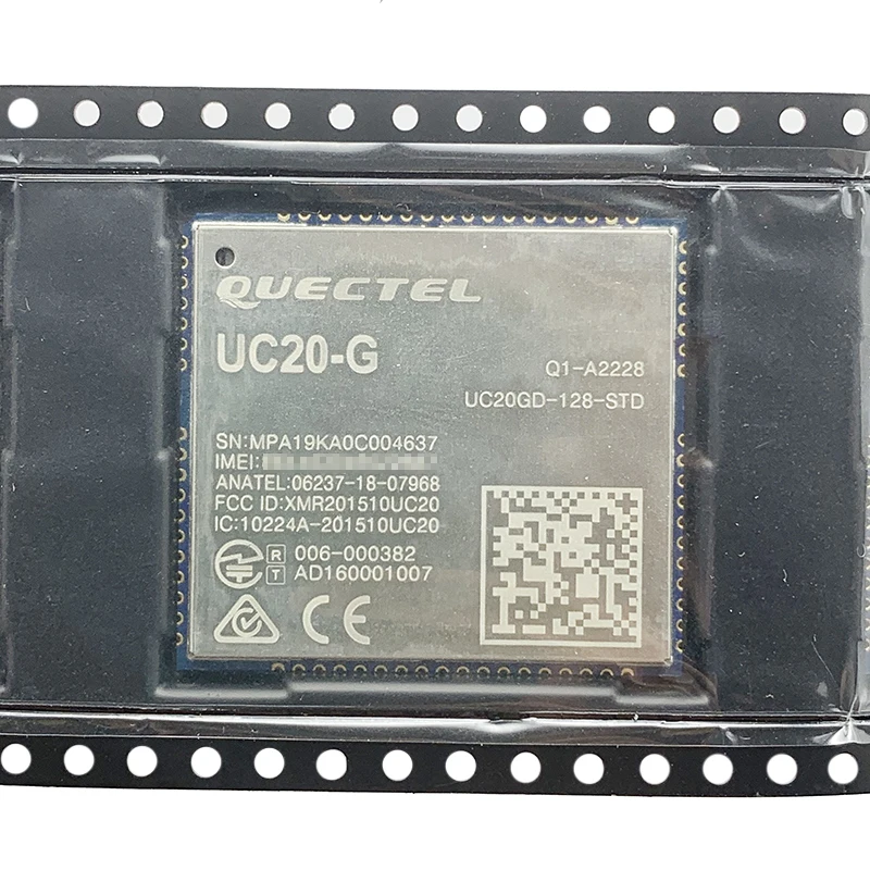 

Quectel UC20 UC20-G UC20GD-128-STD LCC UMTS/HSPA+ Worldwide UMTS/HSPA+ and GSM/GPRS/EDGE coverage 3g Module for Global