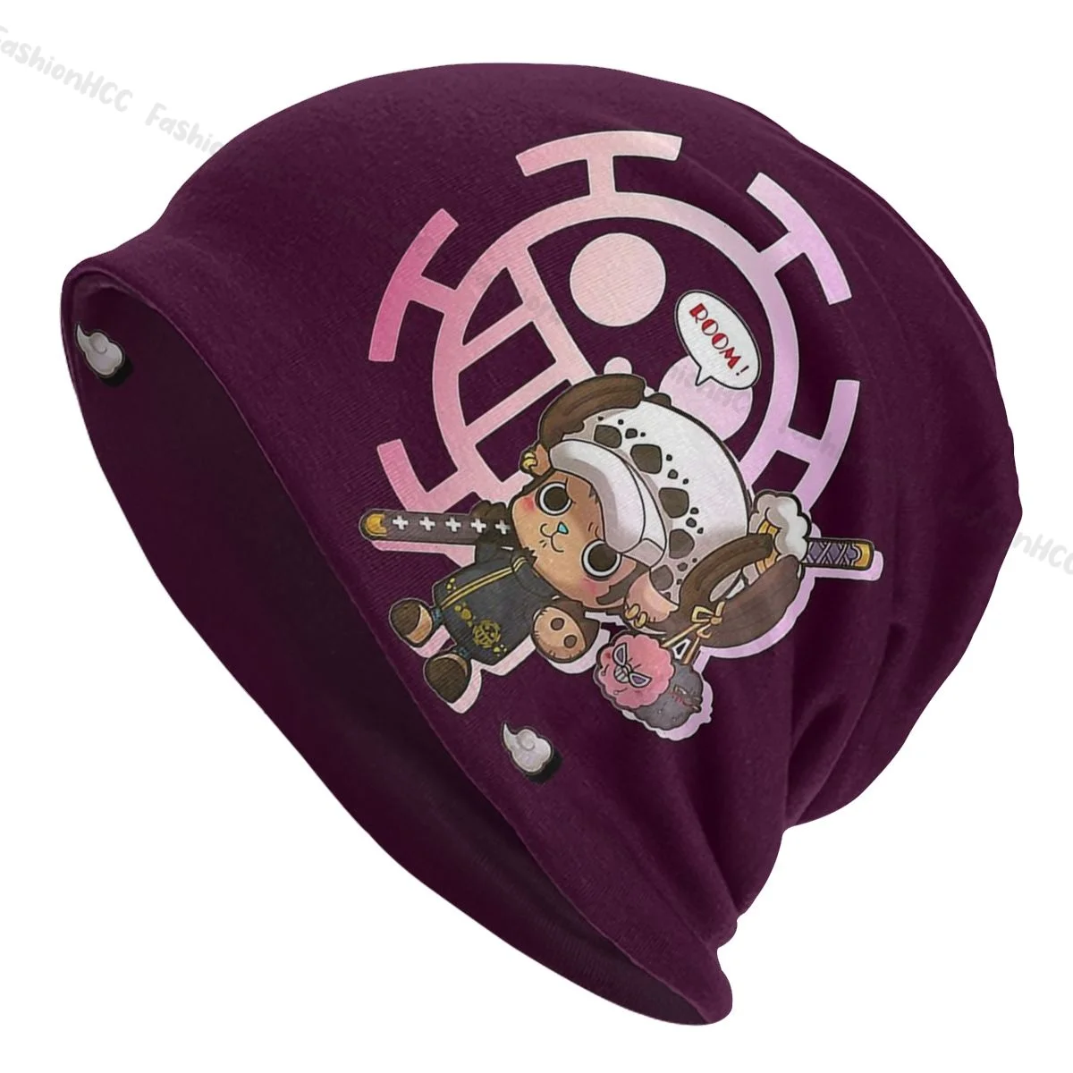 

One Piece Monkey D Luffy Zoro Skullies Beanies Caps Tony Chopper Trafalgar Law Thin Hat Autumn Bonnet Hats Men Women's Thin Cap